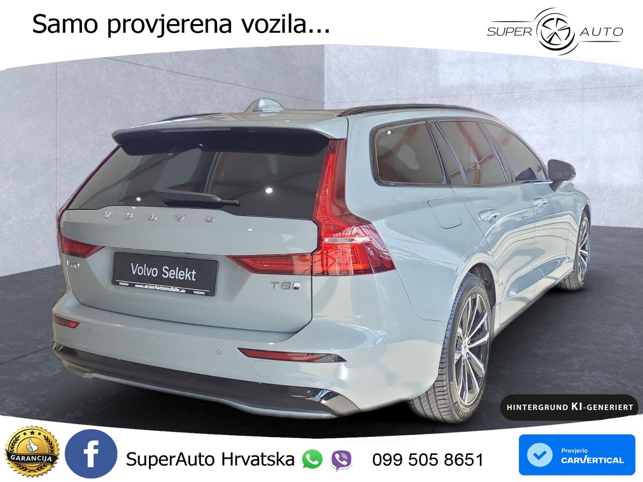 Volvo V60 2.0 T8 AWD Geartronic LED+GR SJED+ACC