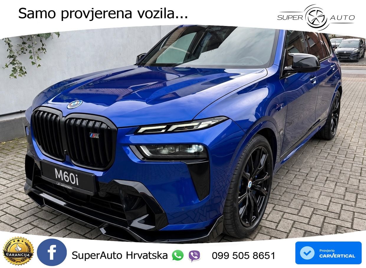 BMW X7 M60i (530 KS) xDrive Steptronic LED+GR SJED+ACC