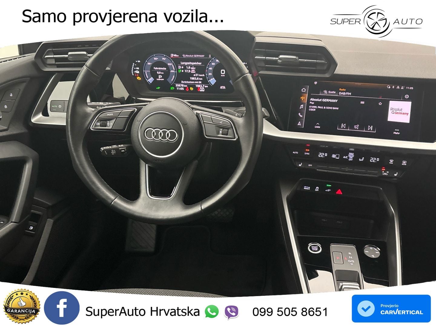 Audi A3 45 TFSIe (245 KS) S tronic S line