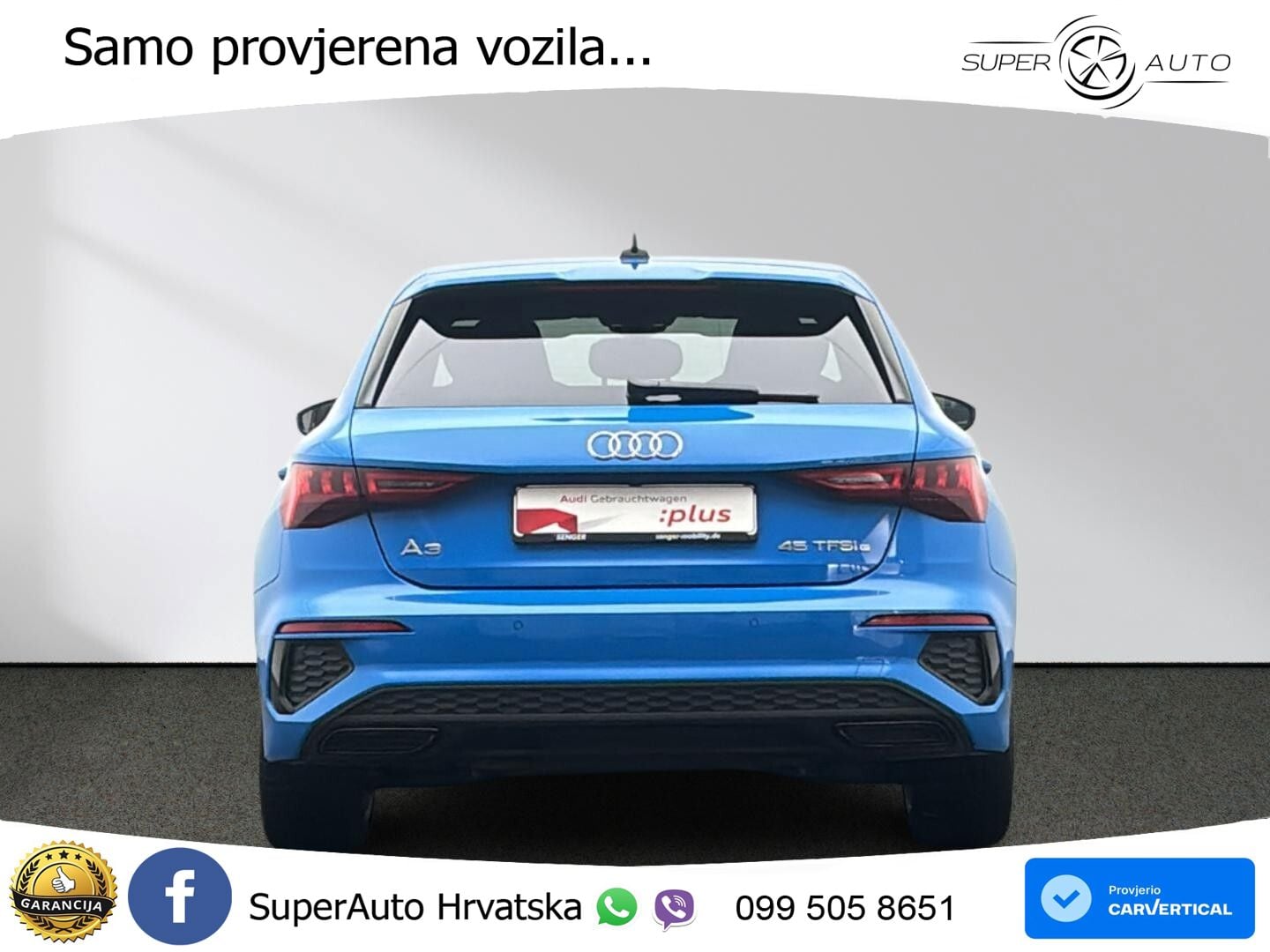 Audi A3 45 TFSIe (245 KS) S tronic S line