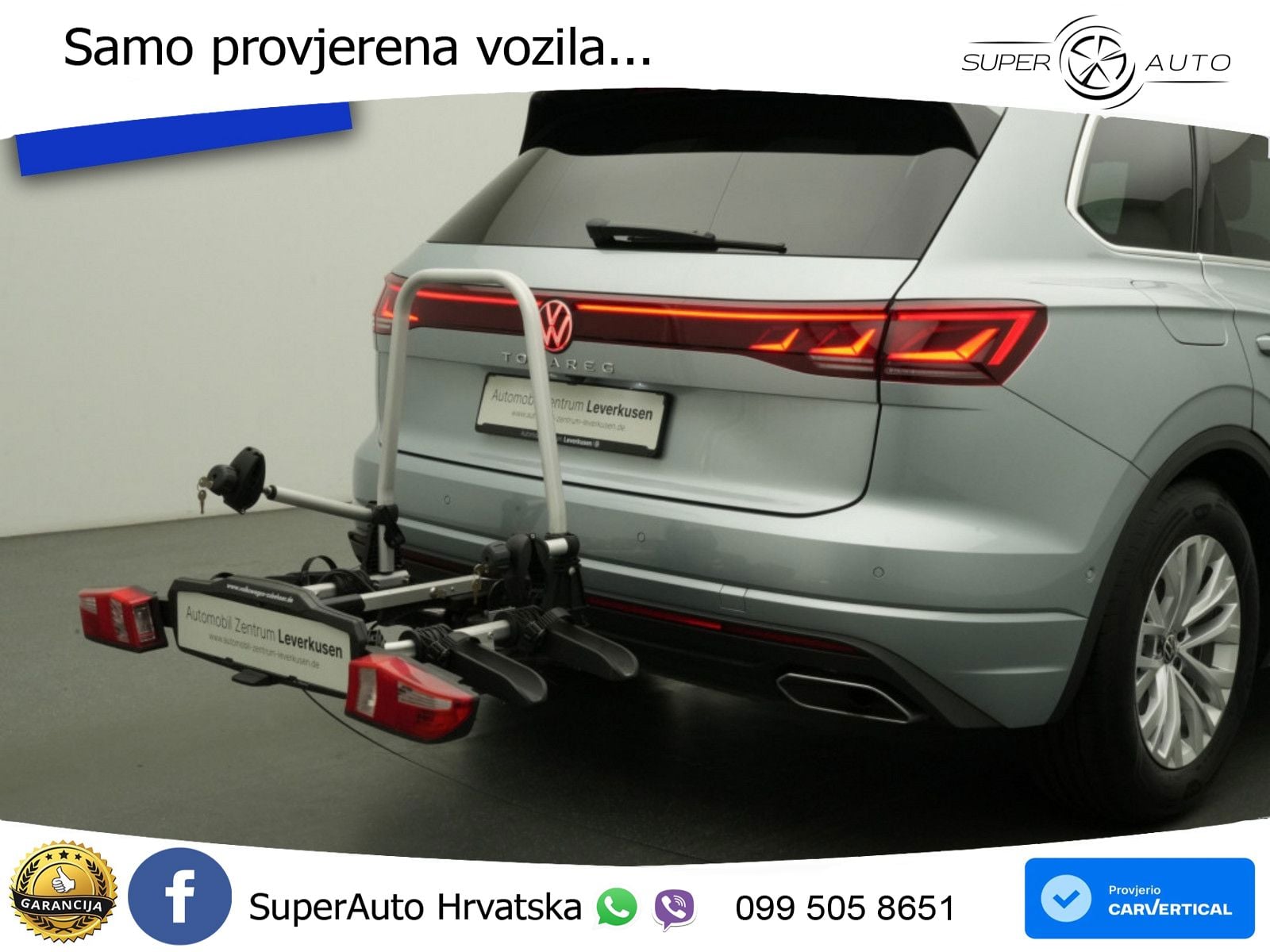 Volkswagen Touareg 3.0 V6 TDI (286 KS) 4MOTION Tiptronic ZRAČNI+ACC+GR SJED+KAM