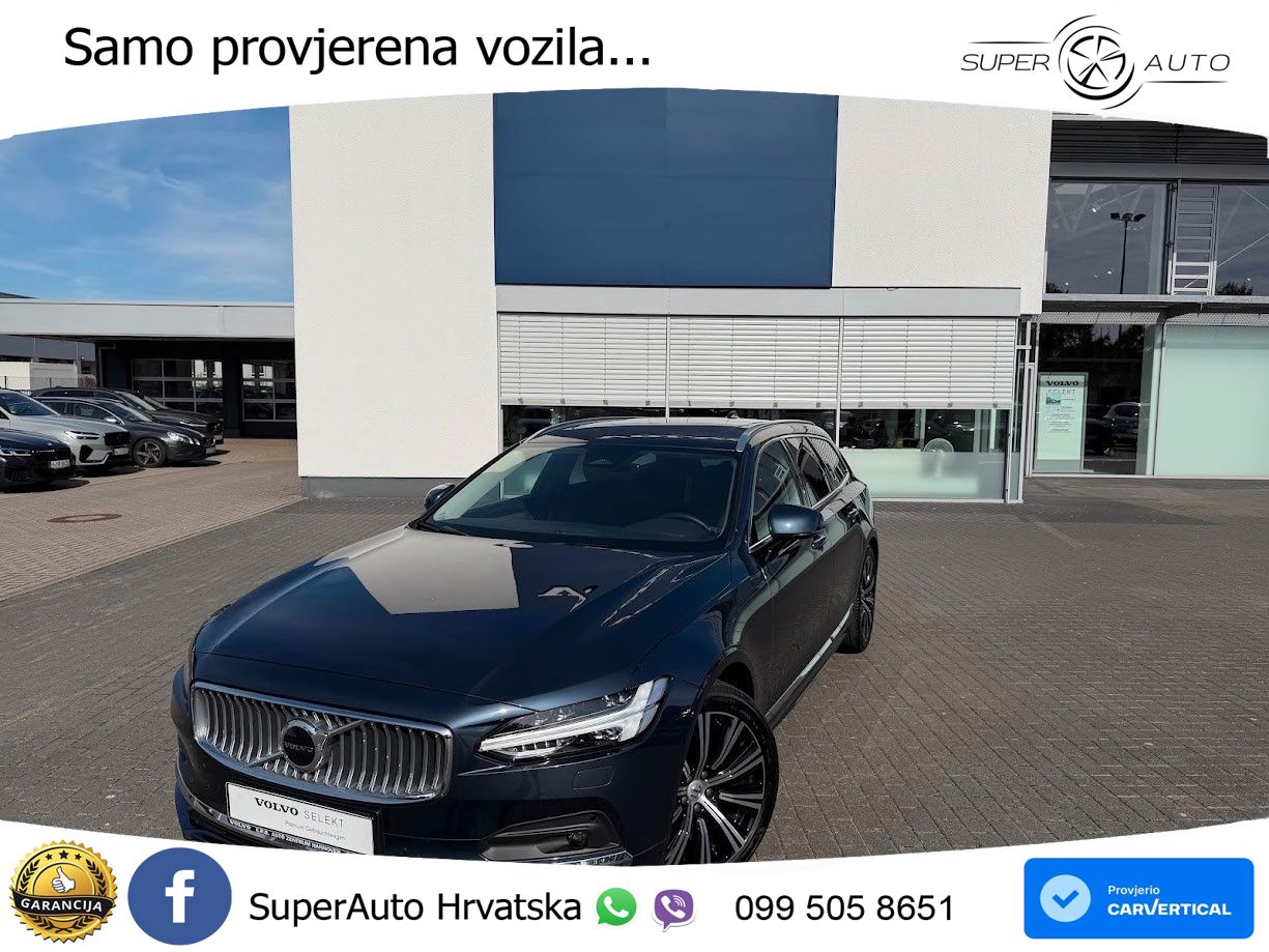Volvo V90 2.0 B4 Diesel AWD Geartronic LED+GR SJED+ACC