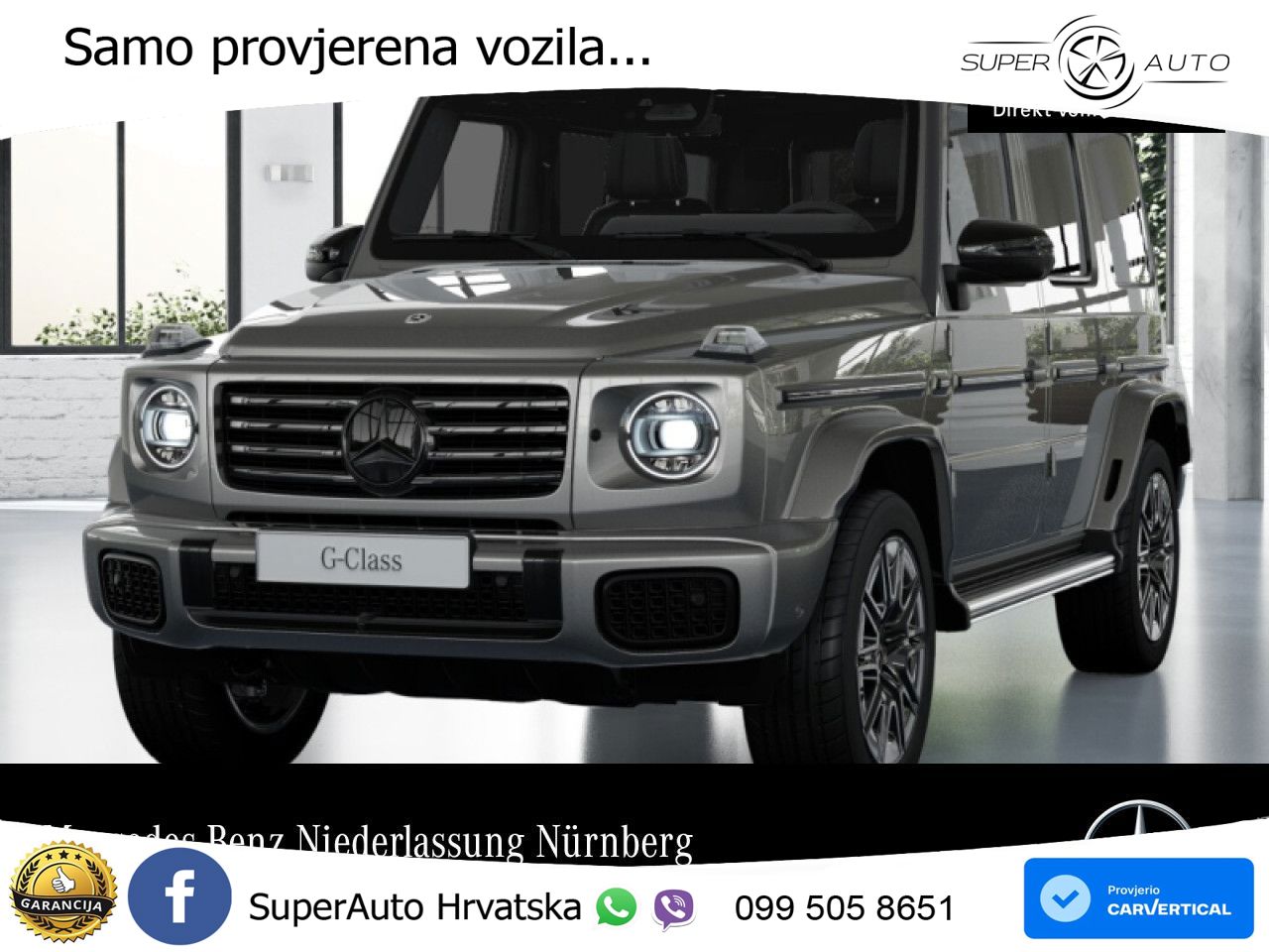 Mercedes G 580 EQ Long 116 kWh (587 KS) 4MATIC Exclusive