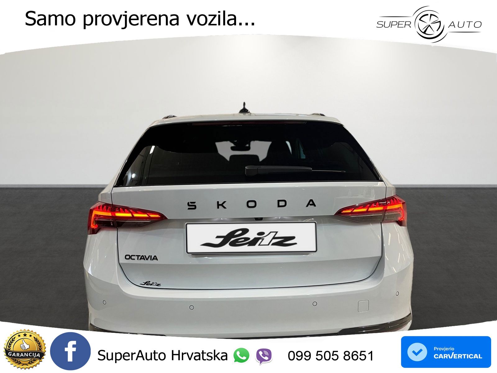 Škoda Octavia Combi 2.0 TDI (150 KS) DSG SportLine MATRIX+GR SJED+KAM
