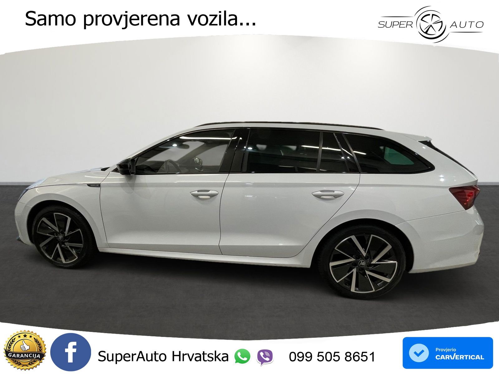 Škoda Octavia Combi 2.0 TDI (150 KS) DSG SportLine MATRIX+GR SJED+KAM