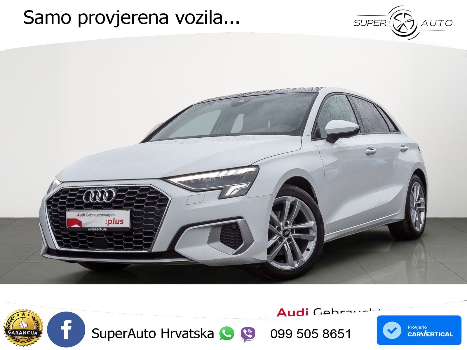 Audi A3 35 TDI (150 KS) S tronic LED+GR SJED+ACC