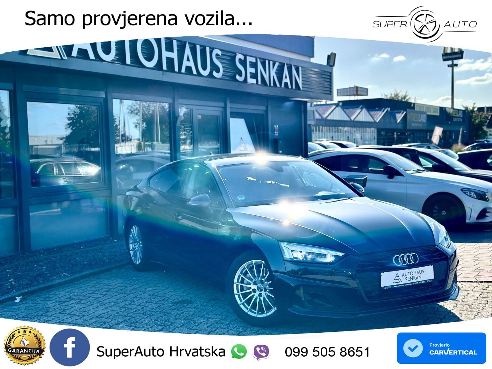 Audi A5 Sportback 40 TDI (204 KS) S tronic advanced