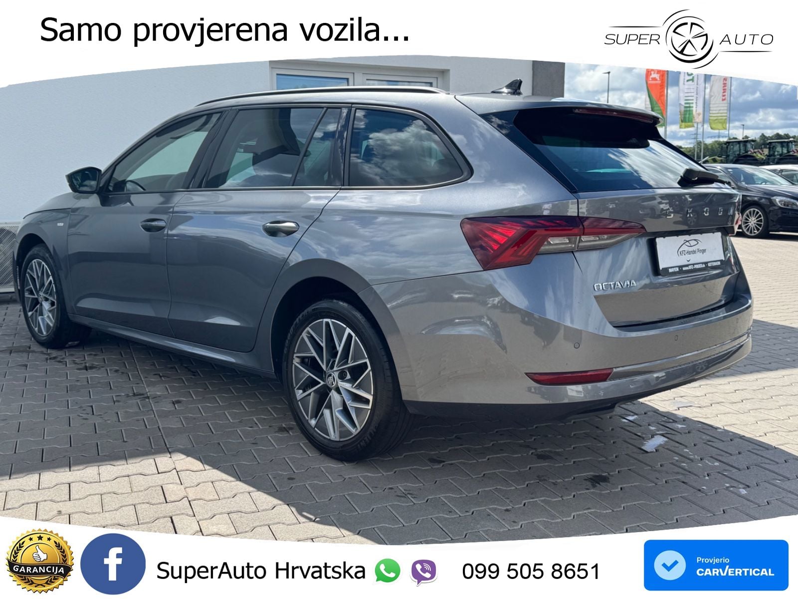 Škoda Octavia Combi 2.0 TDI (150 KS) DSG LED+ACC
