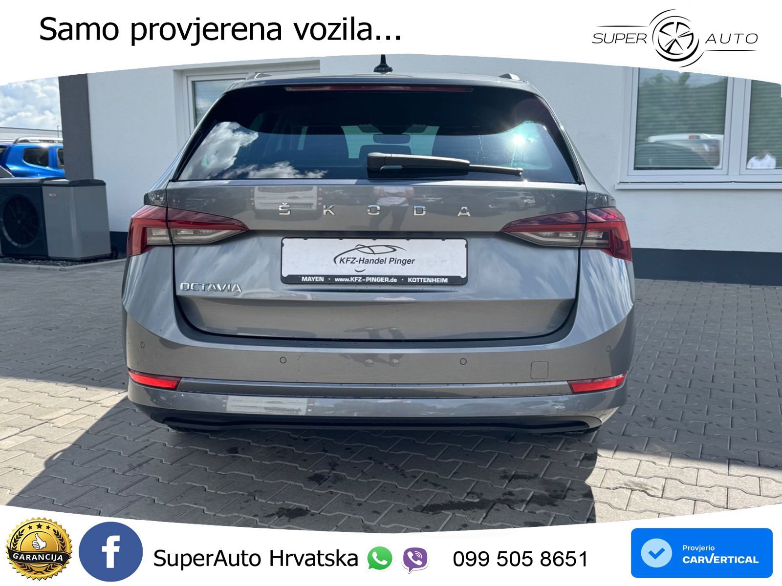 Škoda Octavia Combi 2.0 TDI (150 KS) DSG LED+ACC