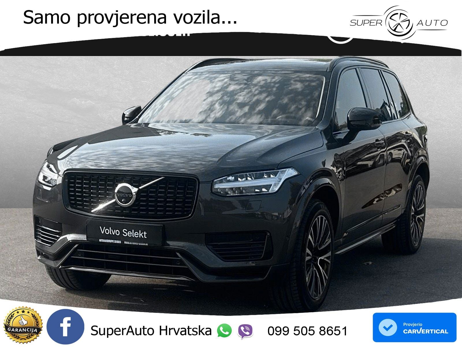 Volvo XC90 2.0 T8 AWD Automatic LED+GR SJED+ACC