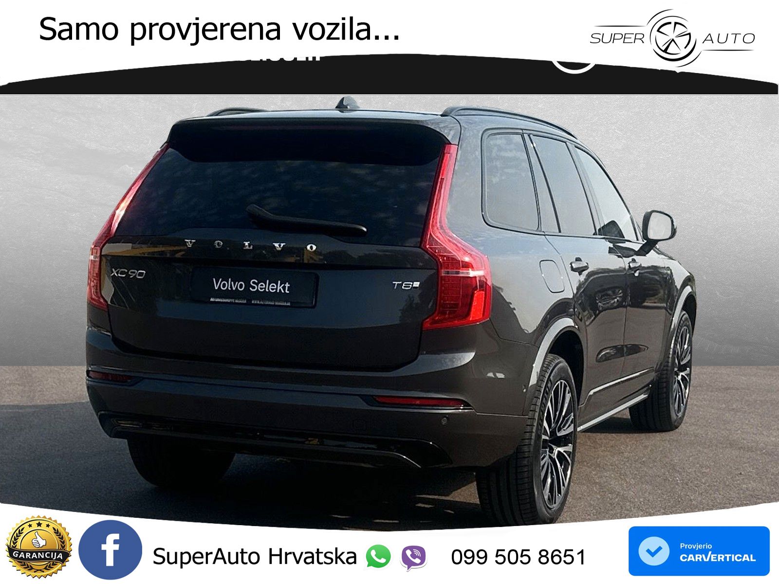 Volvo XC90 2.0 T8 AWD Automatic LED+GR SJED+ACC