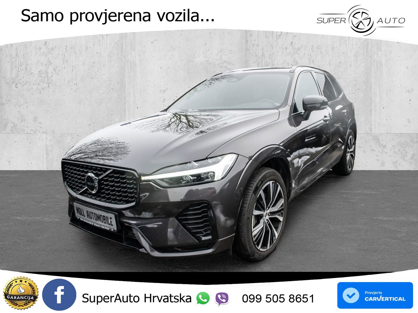 Volvo XC60 B4 Diesel FWD Geartronic LED+GR SJED+ACC