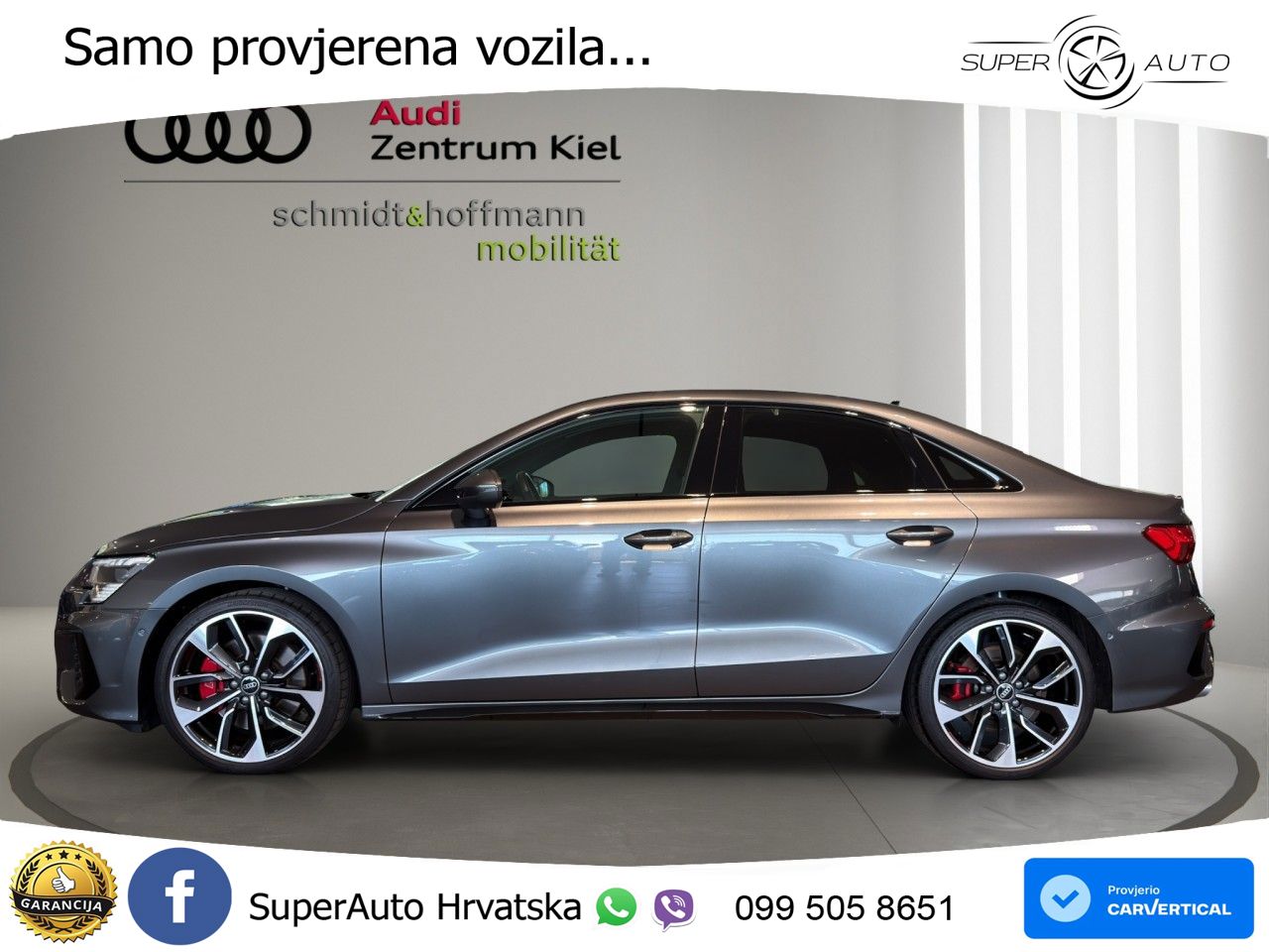 Audi S3 Limuzina 2.0 TFSI (310 KS) quattro S tronic MATRIX+GR SJED+KAM
