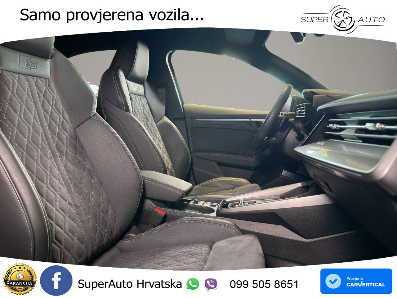 Audi S3 Limuzina 2.0 TFSI (310 KS) quattro S tronic MATRIX+GR SJED+KAM