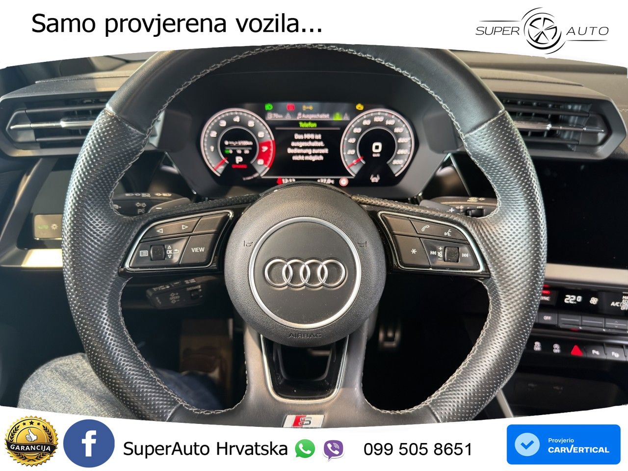 Audi S3 Limuzina 2.0 TFSI (310 KS) quattro S tronic MATRIX+GR SJED+KAM