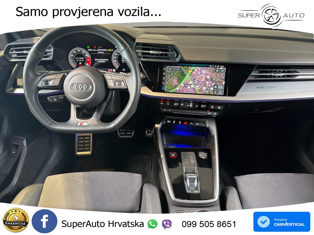 Audi S3 Limuzina 2.0 TFSI (310 KS) quattro S tronic MATRIX+GR SJED+KAM