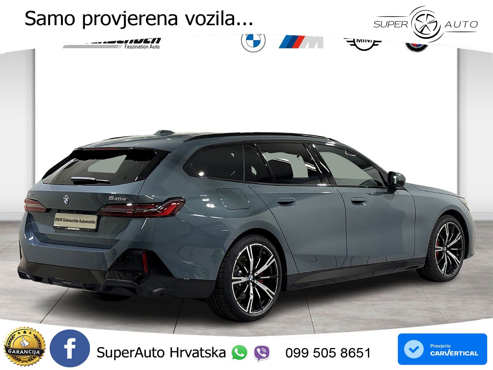 BMW 540d Touring (303 KS) xDrive Steptronic M Sport LED+GR SJED+ACC