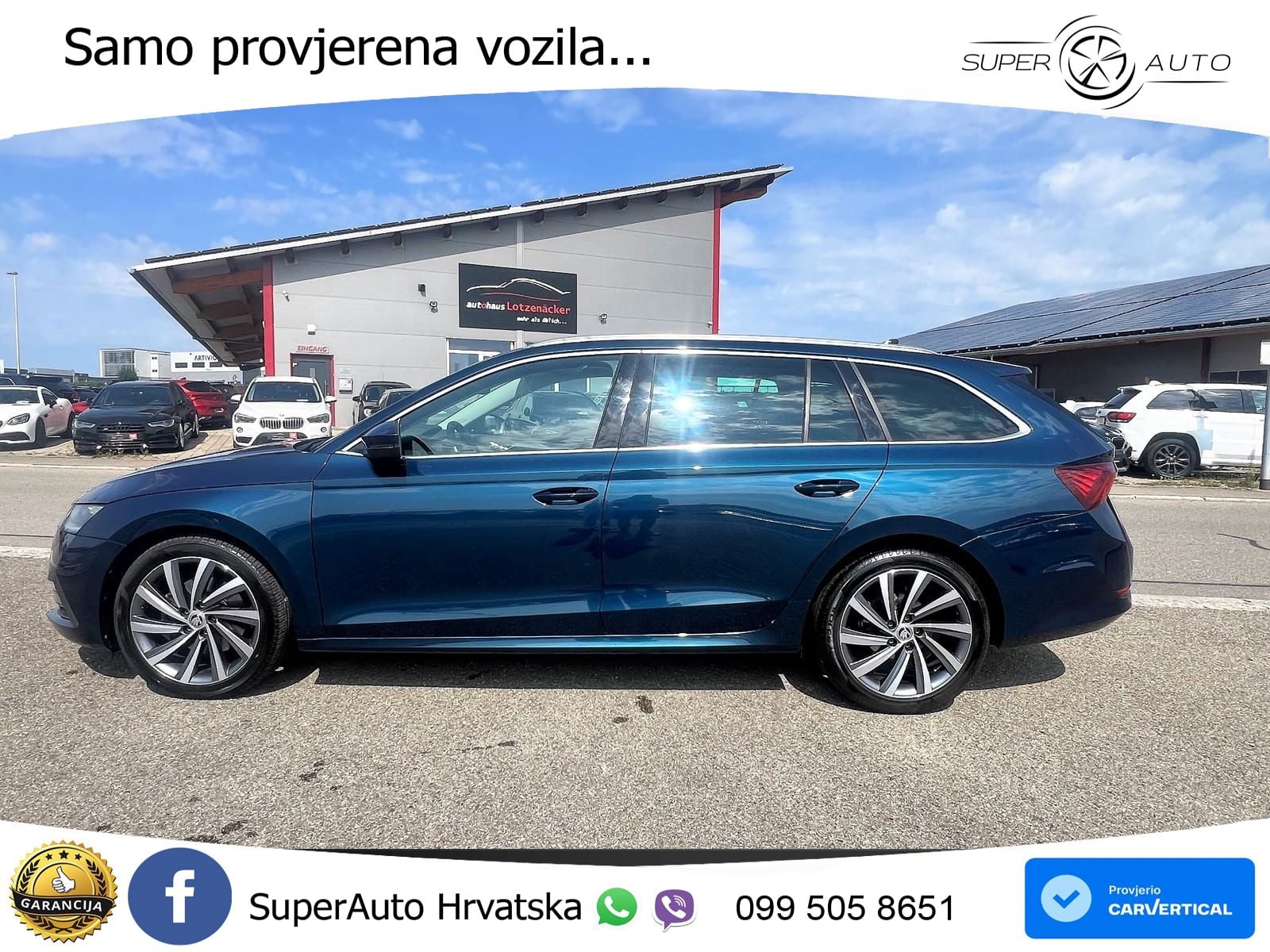 Škoda Octavia Combi 2.0 TDI (150 KS) DSG LED+GR SJED+ACC