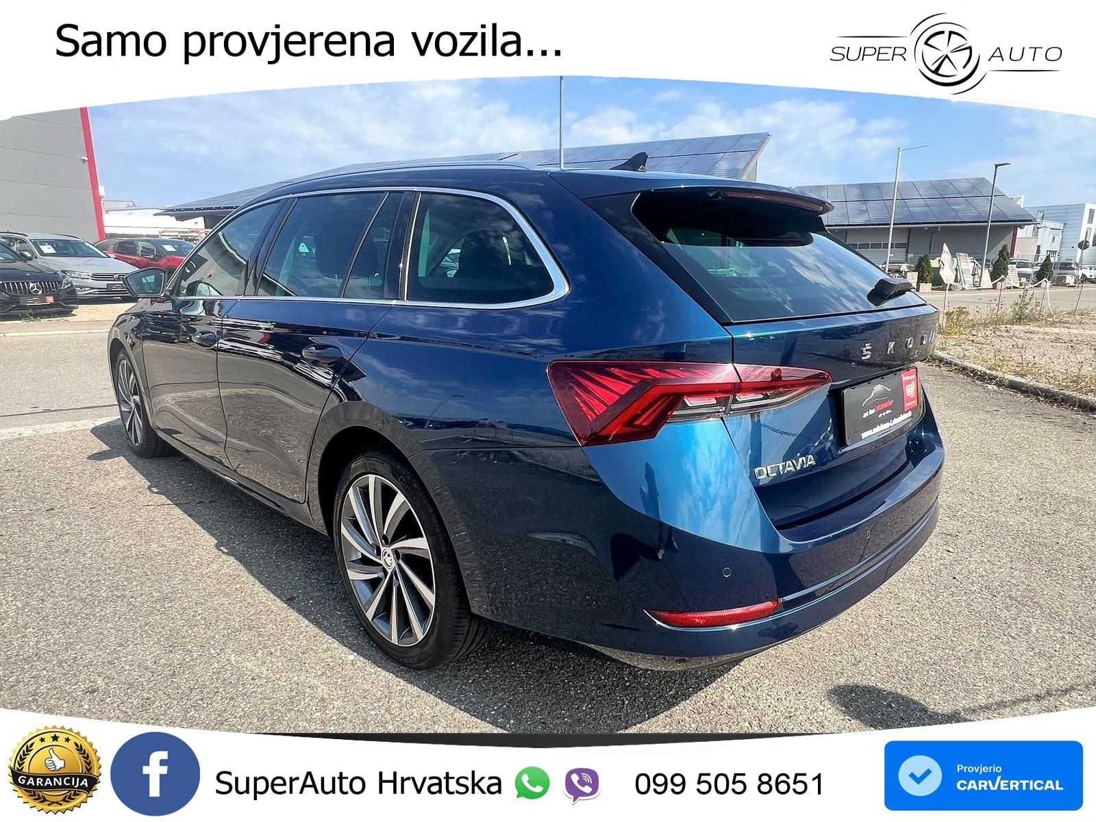Škoda Octavia Combi 2.0 TDI (150 KS) DSG LED+GR SJED+ACC