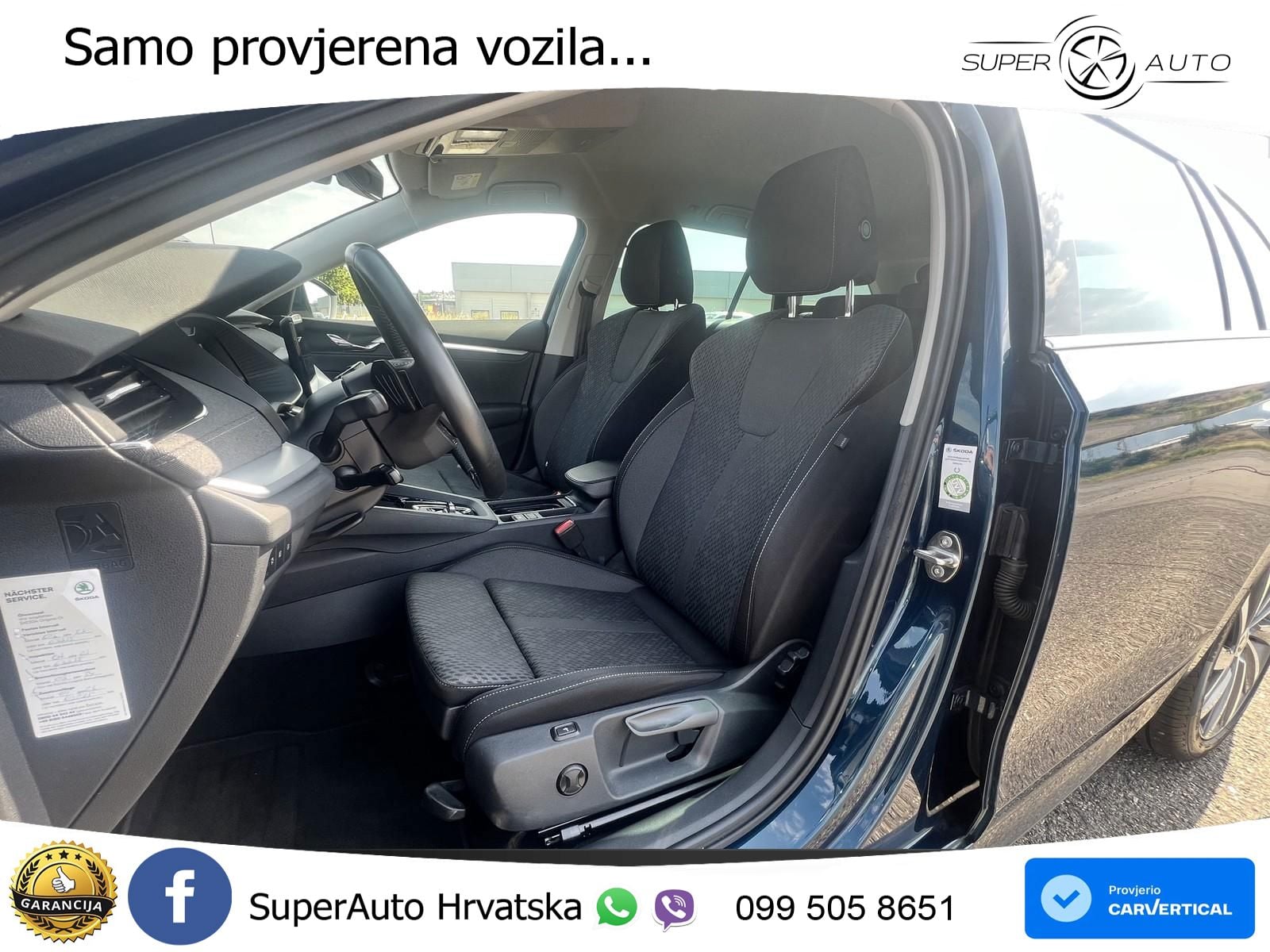 Škoda Octavia Combi 2.0 TDI (150 KS) DSG LED+GR SJED+ACC