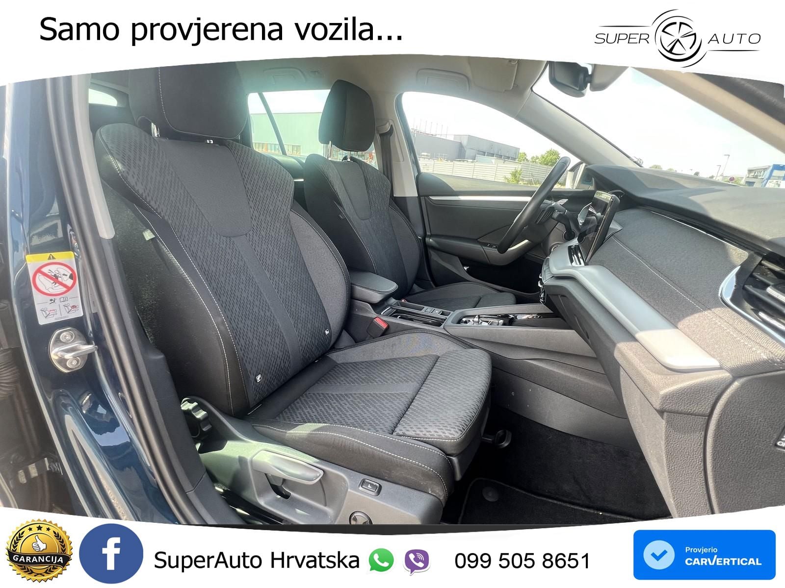 Škoda Octavia Combi 2.0 TDI (150 KS) DSG LED+GR SJED+ACC
