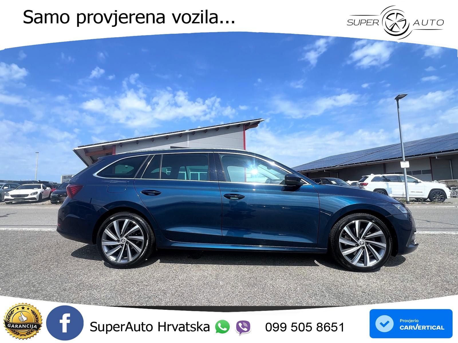 Škoda Octavia Combi 2.0 TDI (150 KS) DSG LED+GR SJED+ACC