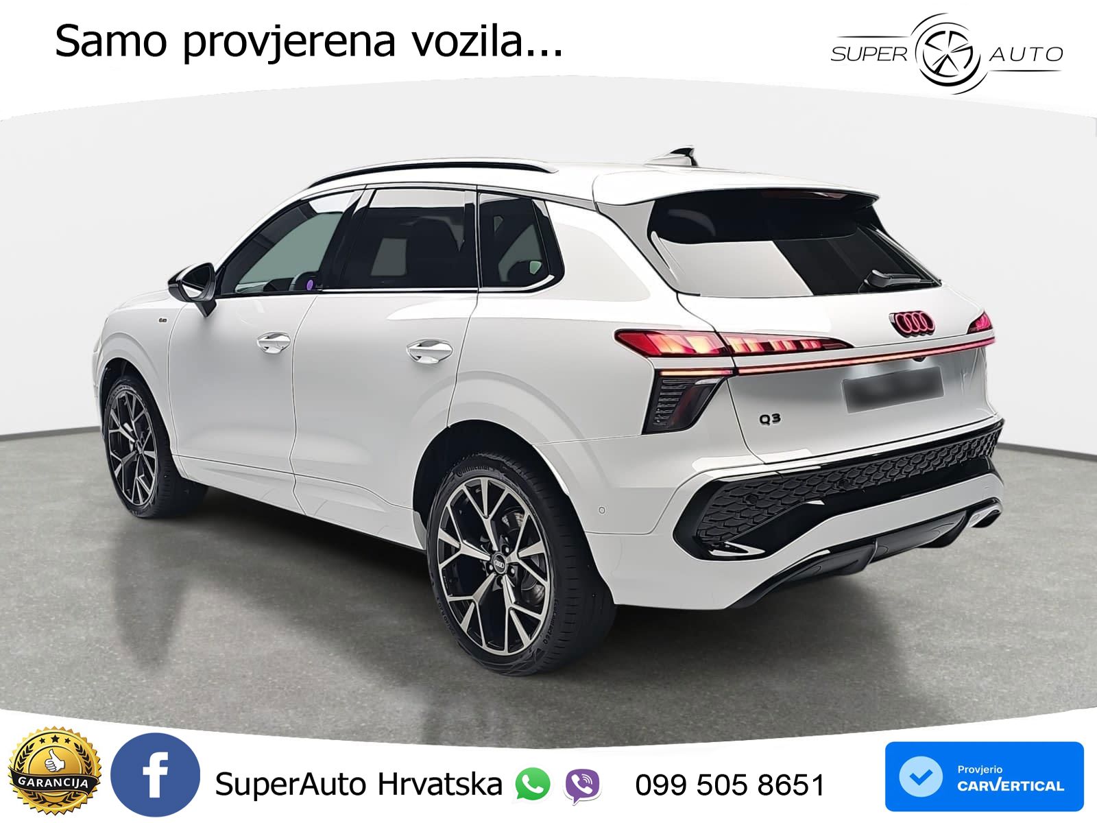 Audi Q3 2.0 TDI (150 KS) S tronic S line LED+GR SJED+ACC