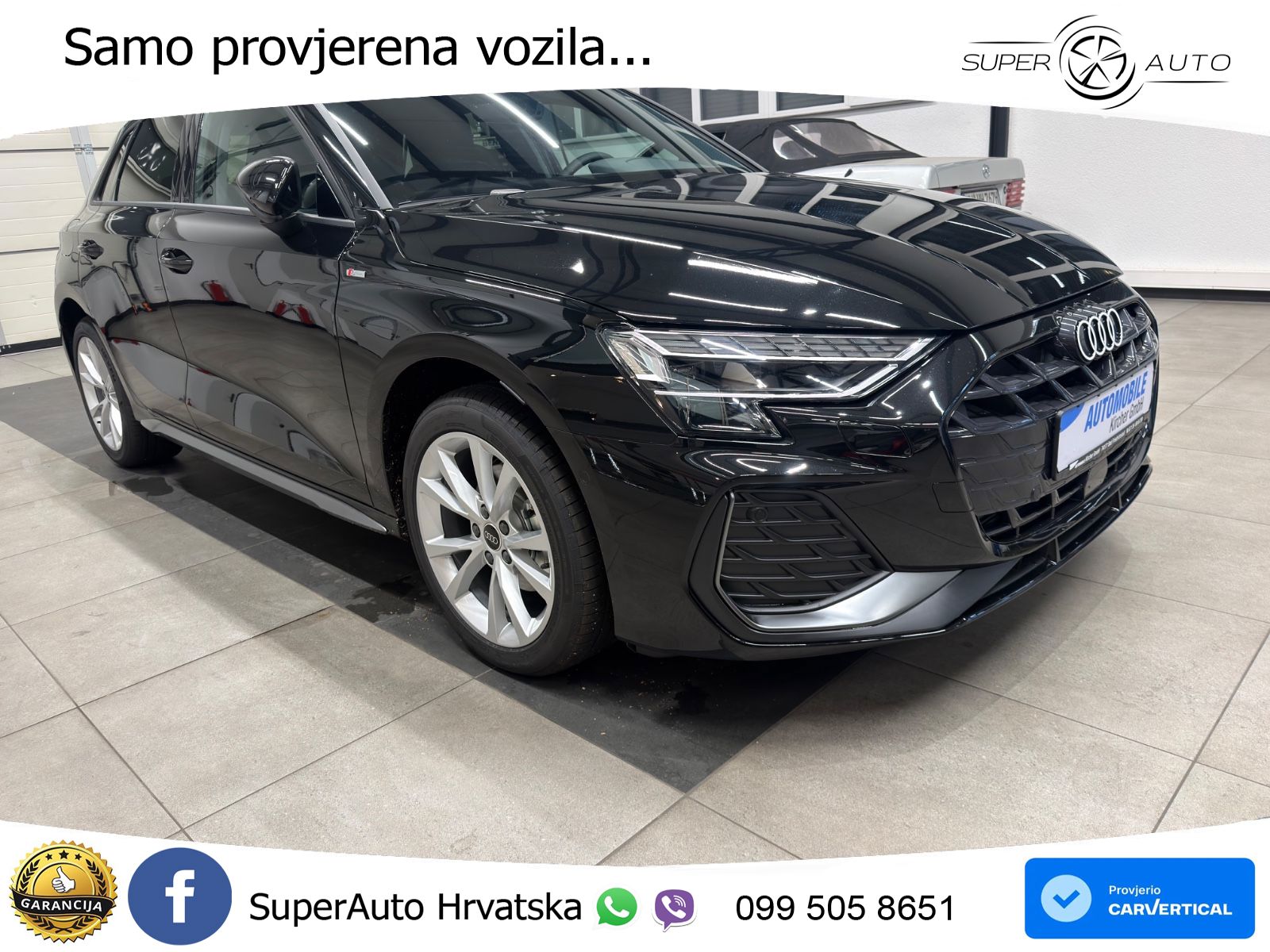 Audi A3 35 TFSI (150 KS) S tronic S line LED+GR SJED+ACC