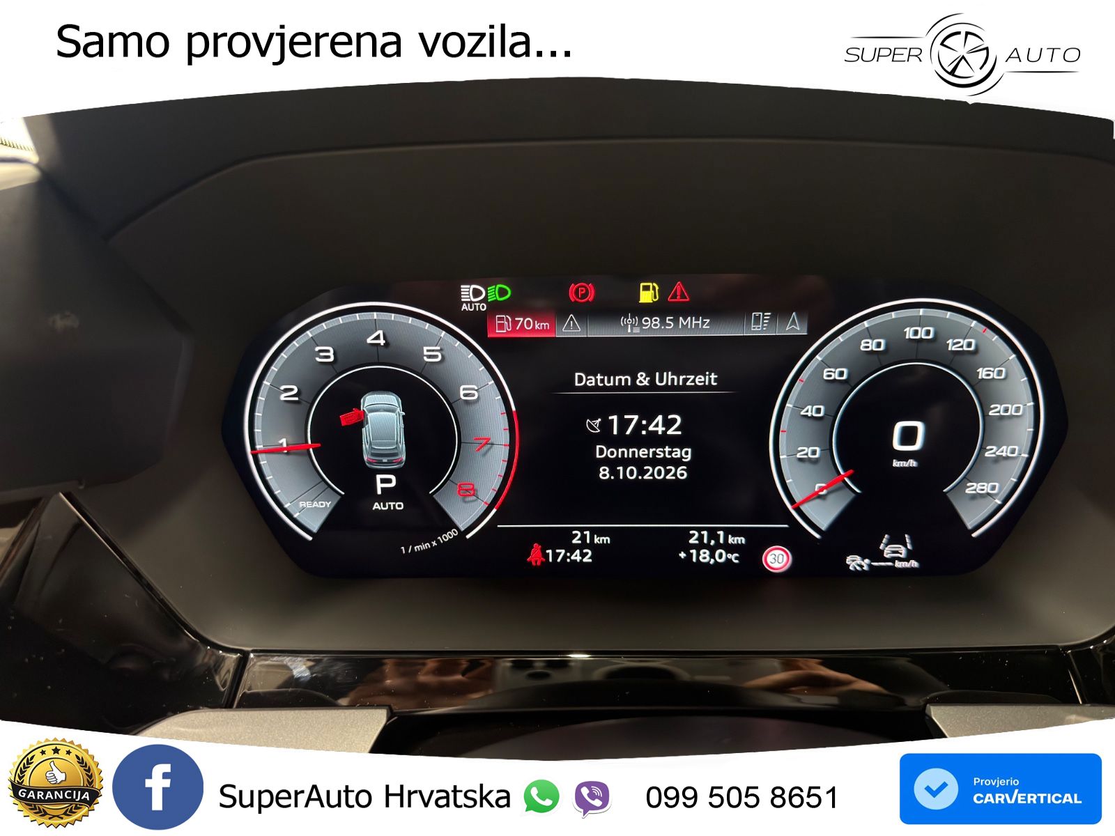 Audi A3 35 TFSI (150 KS) S tronic S line LED+GR SJED+ACC