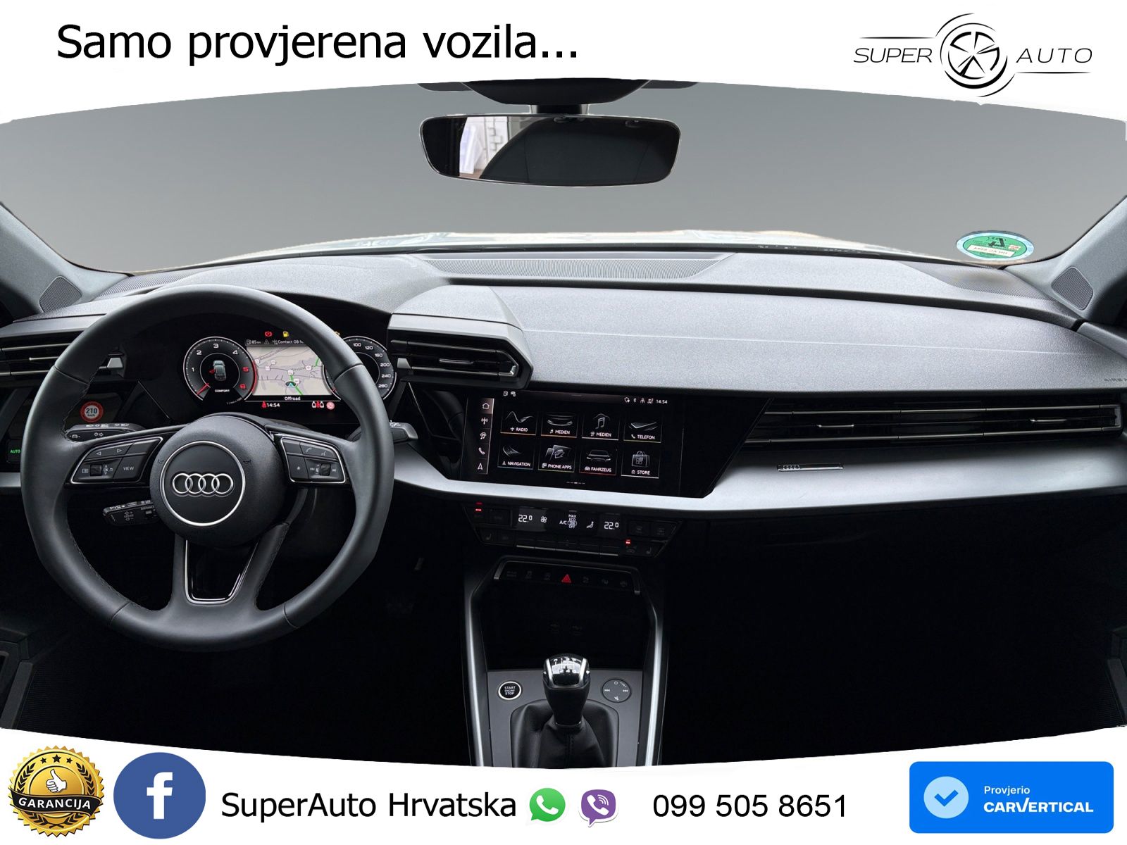 Audi A3 30 TDI (116 KS) LED+GR SJED+ACC