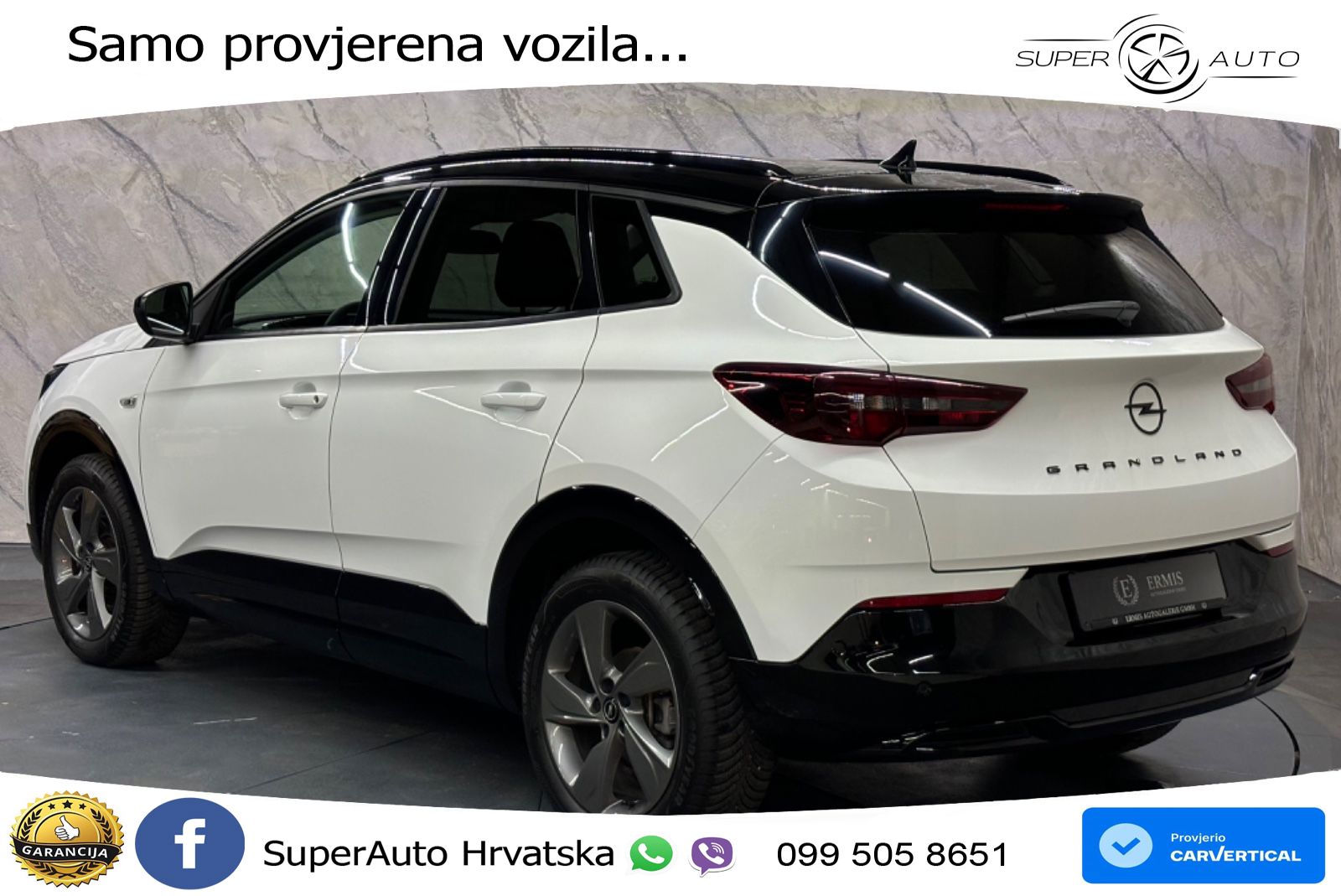 Opel Grandland 1.2i Turbo (130 KS) Automatic GS LED+GR SJED+ACC