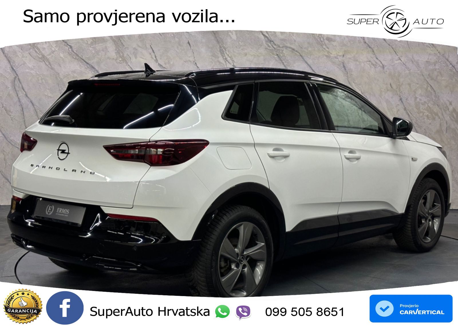 Opel Grandland 1.2i Turbo (130 KS) Automatic GS LED+GR SJED+ACC