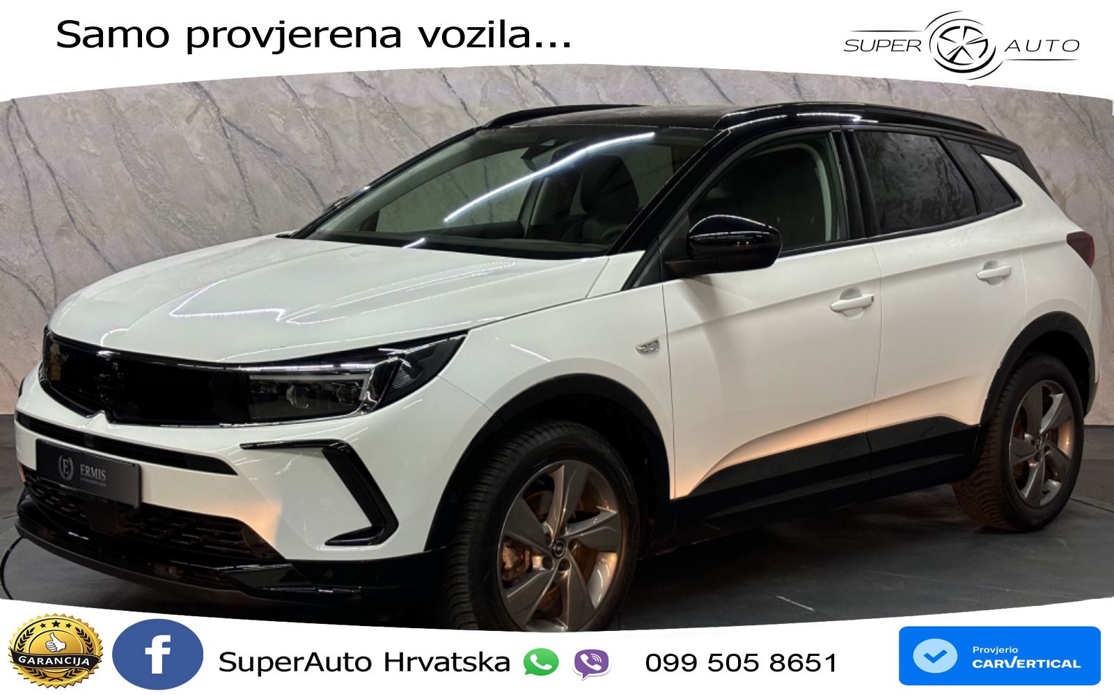 Opel Grandland 1.2i Turbo (130 KS) Automatic GS LED+GR SJED+ACC