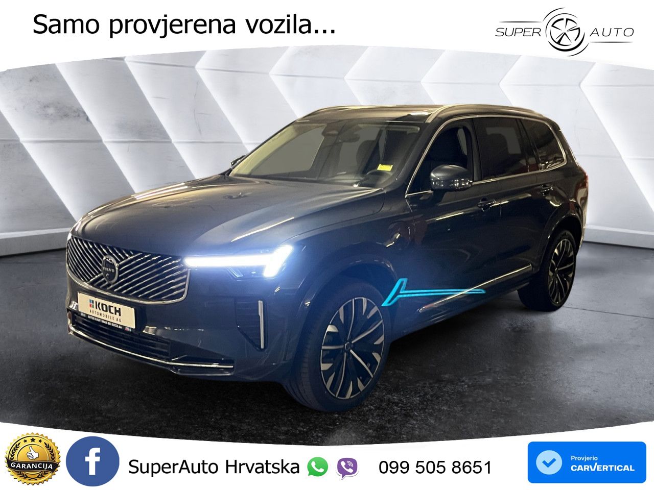 Volvo XC90 2.0 T8 AWD Automatic ACC+HEAD+4xGR SJED+360+PANO