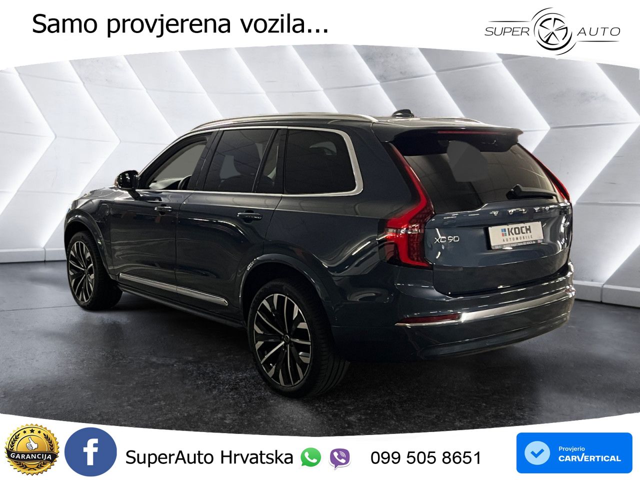 Volvo XC90 2.0 T8 AWD Automatic ACC+HEAD+4xGR SJED+360+PANO