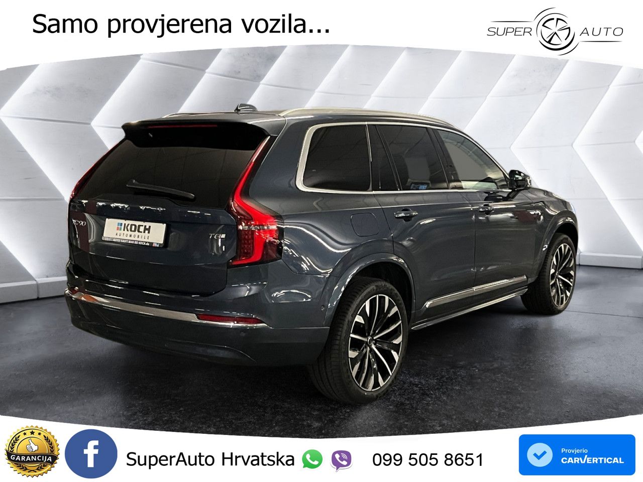 Volvo XC90 2.0 T8 AWD Automatic ACC+HEAD+4xGR SJED+360+PANO