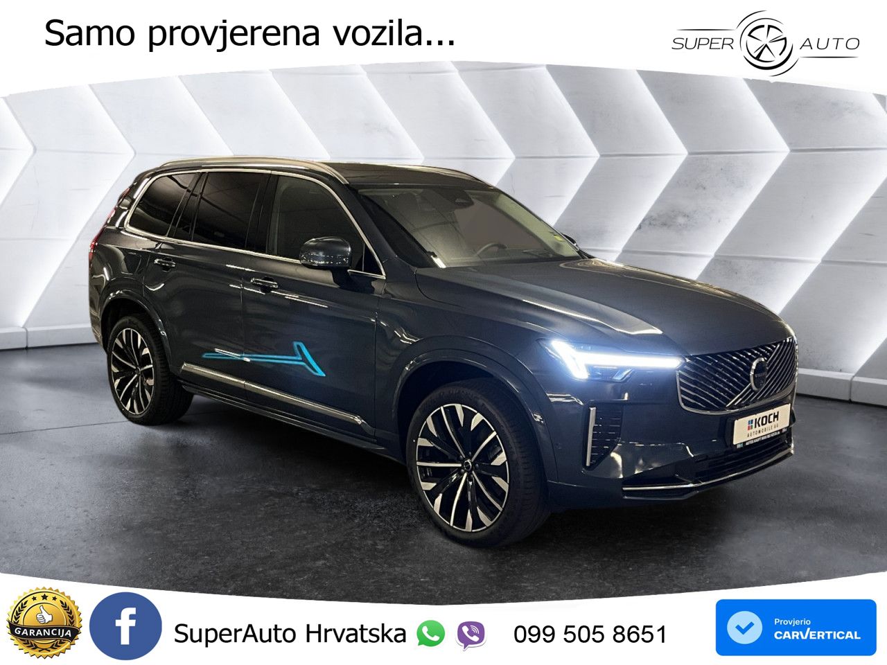 Volvo XC90 2.0 T8 AWD Automatic ACC+HEAD+4xGR SJED+360+PANO