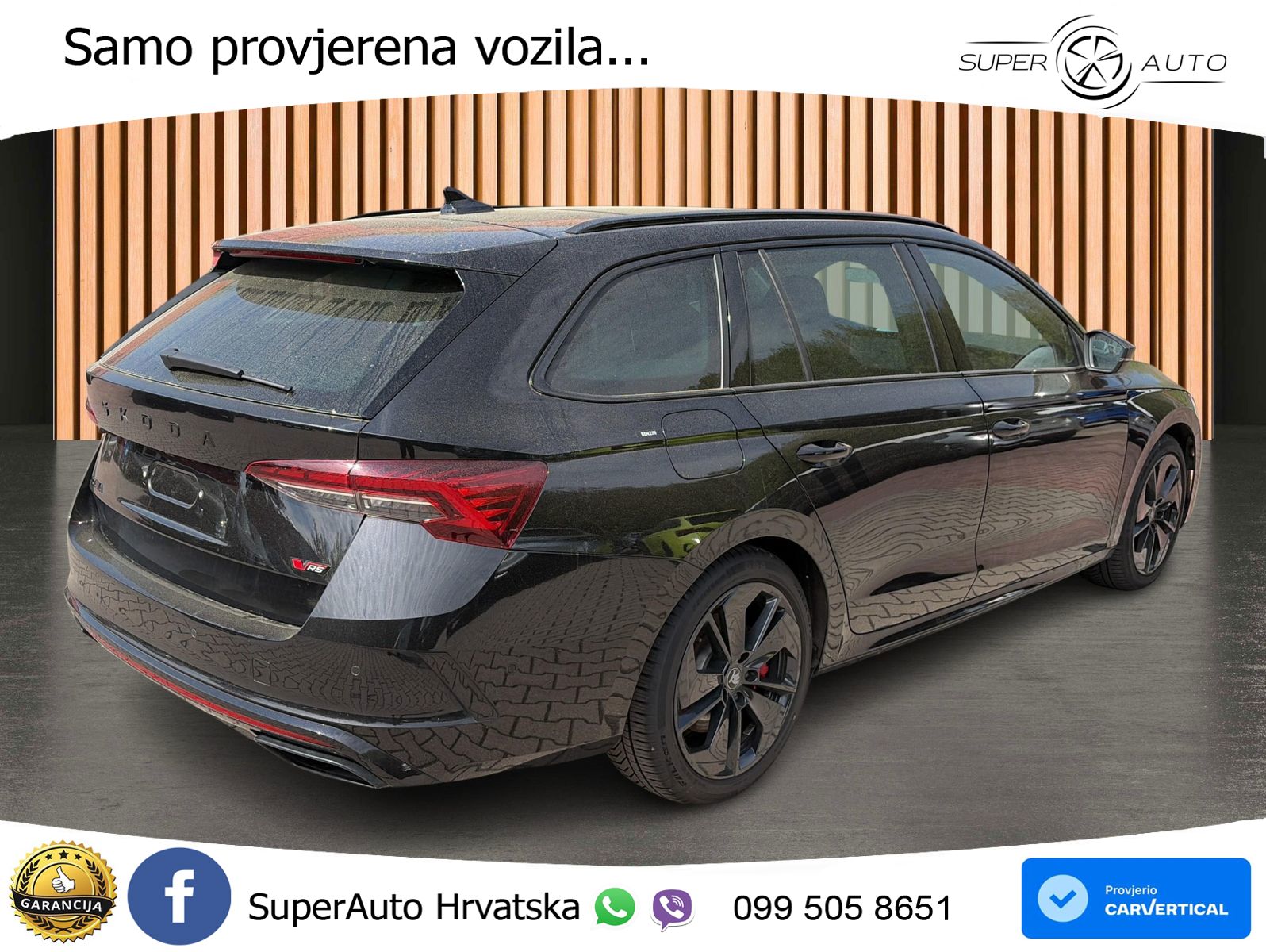 Škoda Octavia Combi RS 2.0 TSI (265 KS) DSG MATRIX+GR SJED+KAM