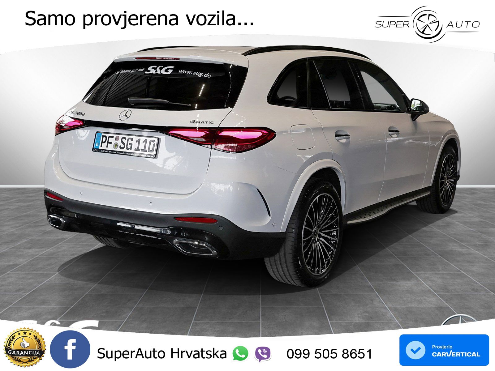 Mercedes GLC 300d (269 KS) 4MATIC 9G-TRONIC LED+GR SJED+ACC
