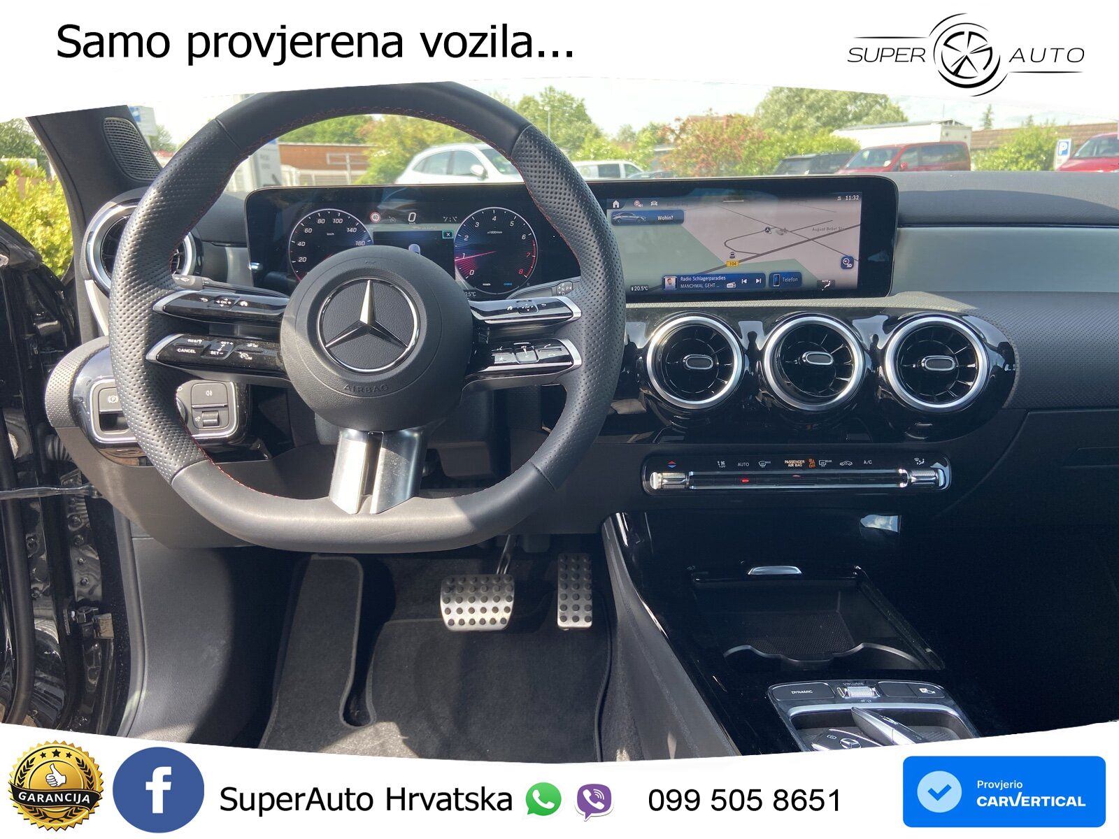 Mercedes-Benz A 180 7G-DCT AMG LED+GR SJED+ACC