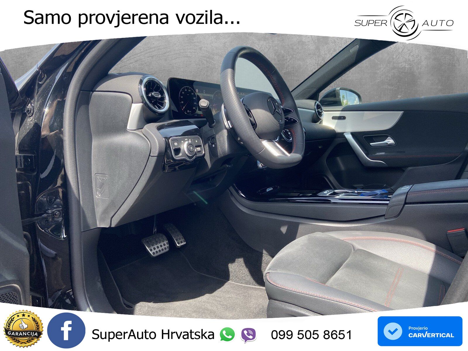 Mercedes-Benz A 180 7G-DCT AMG LED+GR SJED+ACC