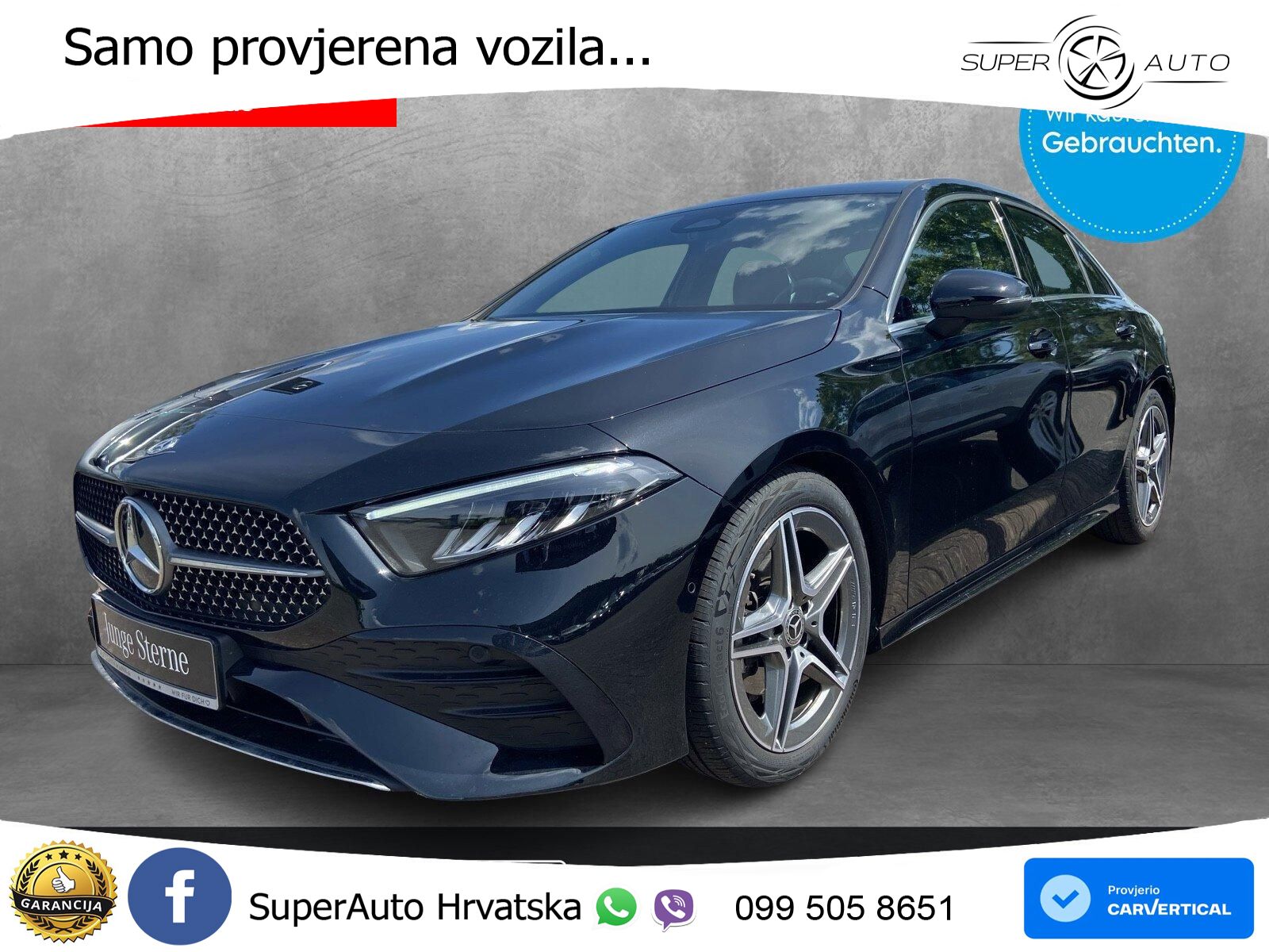 Mercedes-Benz A 180 7G-DCT AMG LED+GR SJED+ACC