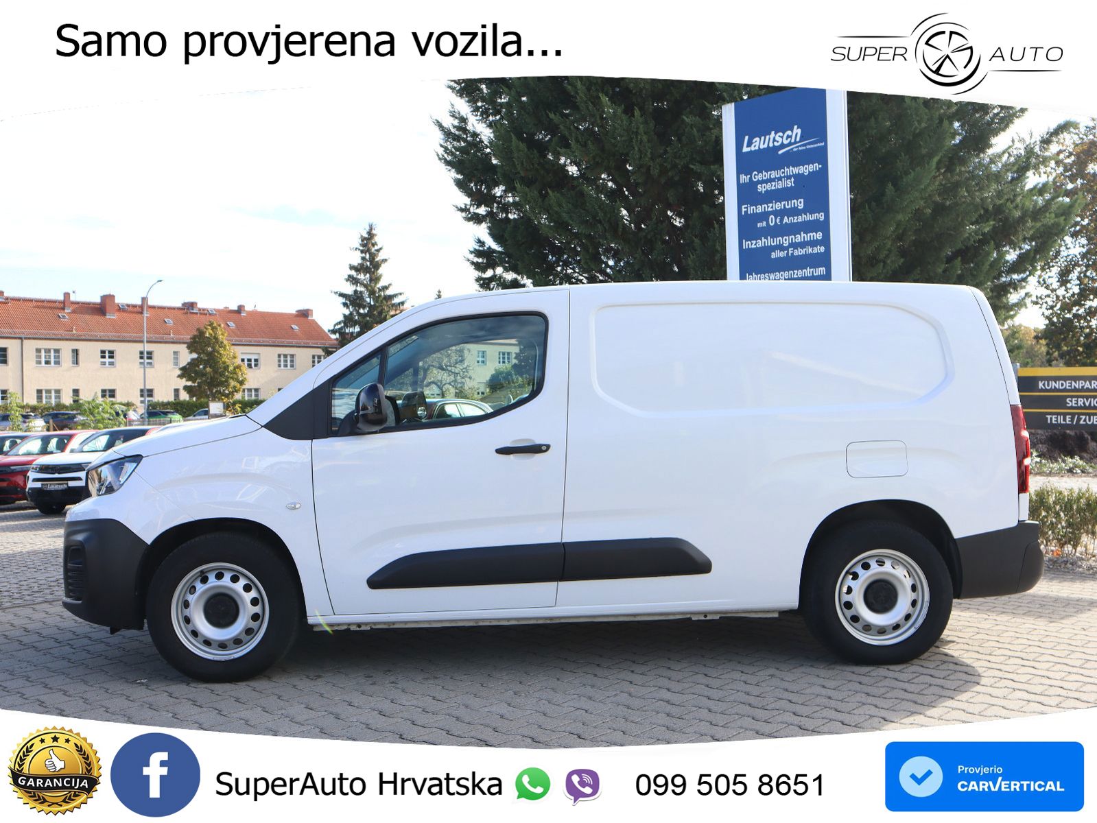 Peugeot E-Partner Premium 100kW L2 Klima/PDC/AZV/DAB+ 136 KS