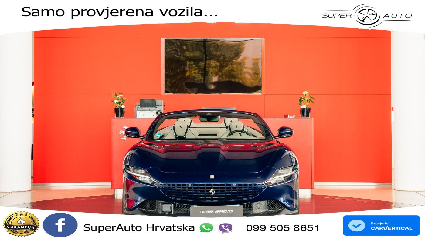 Ferrari Roma Spider 3.9 V8 (620 KS) F1 DCT LED+GR SJED+ACC