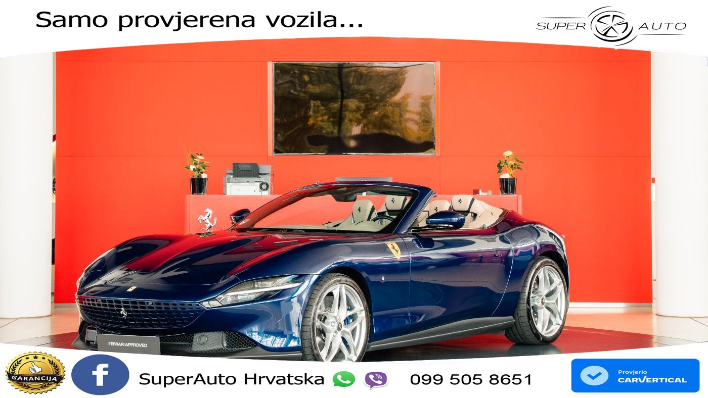 Ferrari Roma Spider 3.9 V8 (620 KS) F1 DCT LED+GR SJED+ACC