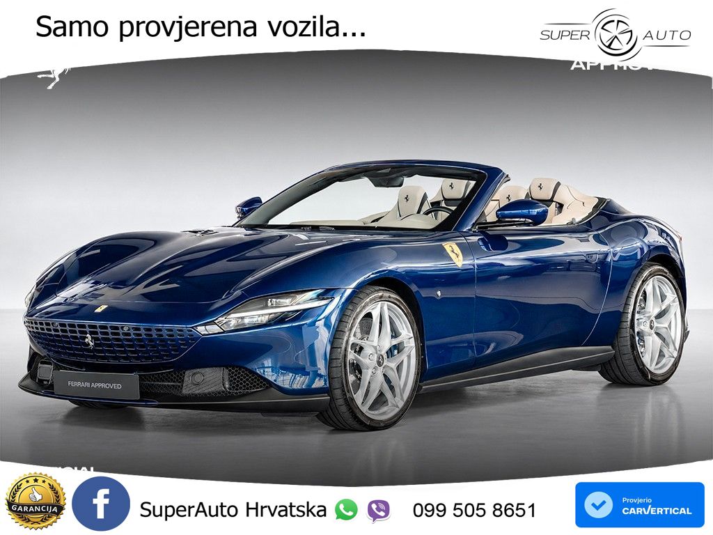 Ferrari Roma Spider 3.9 V8 (620 KS) F1 DCT LED+GR SJED+ACC