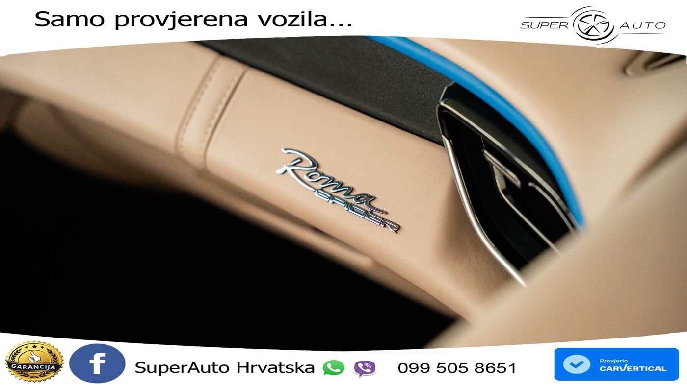 Ferrari Roma Spider 3.9 V8 (620 KS) F1 DCT LED+GR SJED+ACC