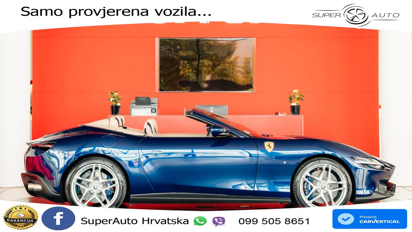 Ferrari Roma Spider 3.9 V8 (620 KS) F1 DCT LED+GR SJED+ACC