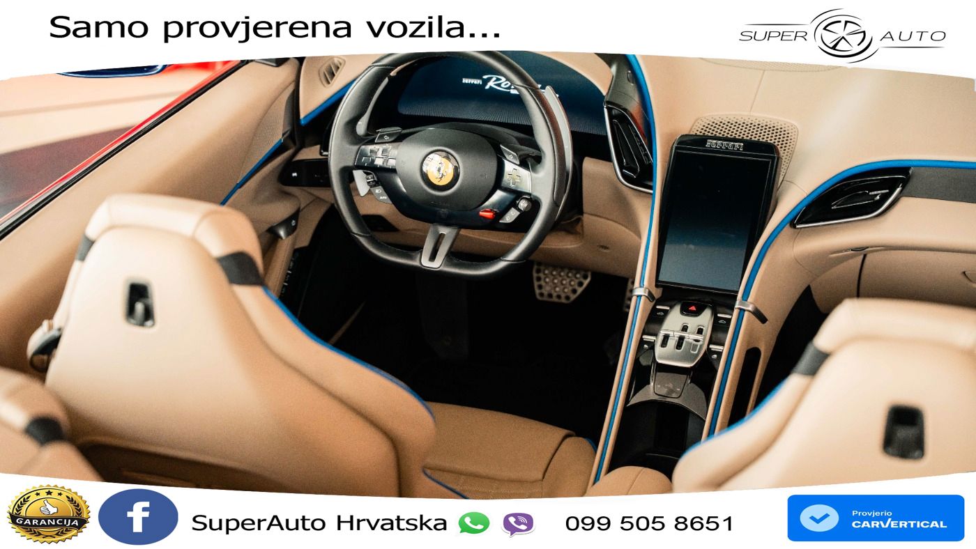 Ferrari Roma Spider 3.9 V8 (620 KS) F1 DCT LED+GR SJED+ACC