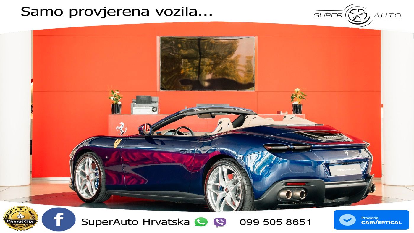 Ferrari Roma Spider 3.9 V8 (620 KS) F1 DCT LED+GR SJED+ACC